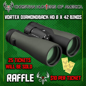 VORTEX Diamondback HD 8x42 Bino Raffle