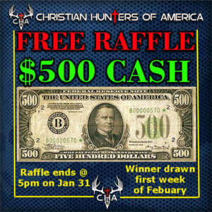 FREE $500 CASH RAFFLE SIGN UP NOW 2026