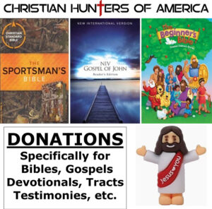 Bible Donations, Gospels, Devotionals, Tracts, Testimonies Donate Any Amount
