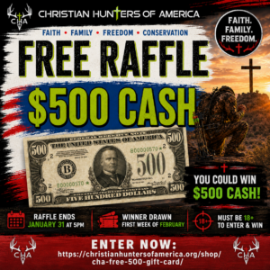 FREE $500 CASH RAFFLE SIGN UP NOW 2026