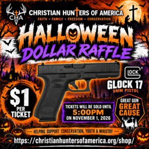 HALLOWEEN DOLLAR RAFFLE GLOCK 17 G5 9MM Ameriglo Night Sights PTI